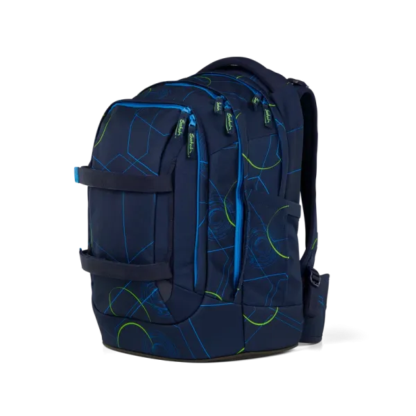 Satch Pack Blue Tech Schulrucksack