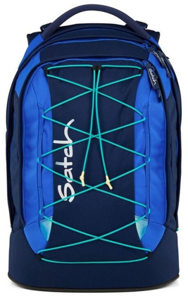 Satch pack Schulrucksack Crossed Blue