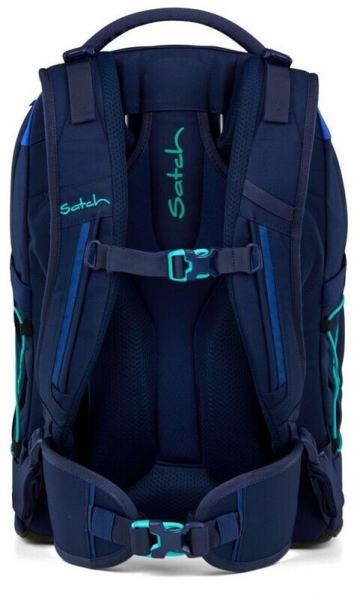 Satch pack Schulrucksack Crossed Blue