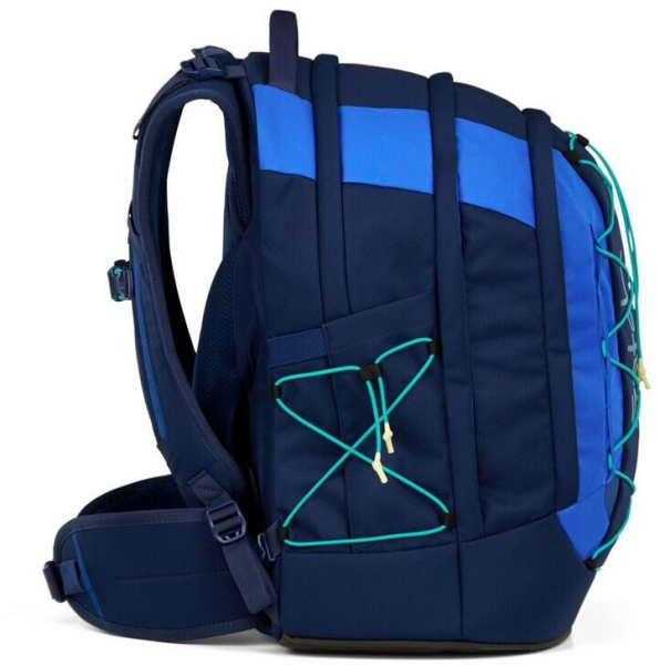 Satch pack Schulrucksack Crossed Blue