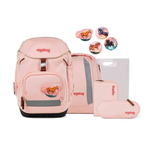 Ergobag Pack UnzähmBär Special Edition Nordic Horizon Schulrucksack Set 6tlg.