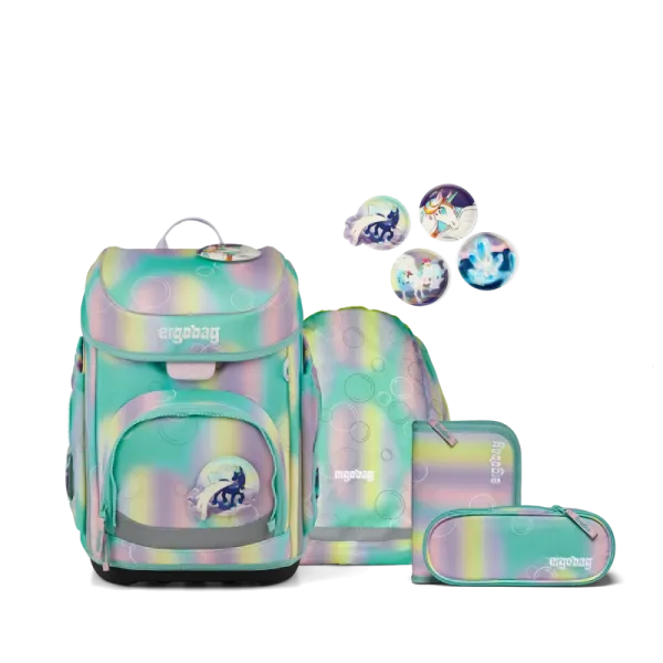 ergobag cubo Zaubärwelt Schulranzen-Set 5 tlg.