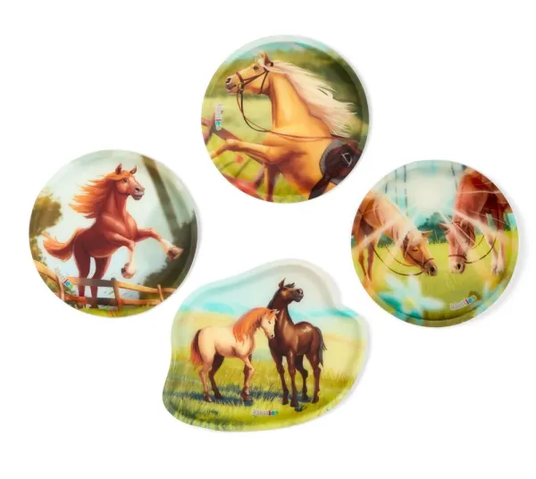 Ergobag Cubo ReitBärtraum Schulranzen Set 5tlg.