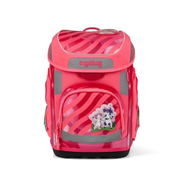 ergobag Schulranzen-Set KuntBärbuntes Einhorn 5 tlg.