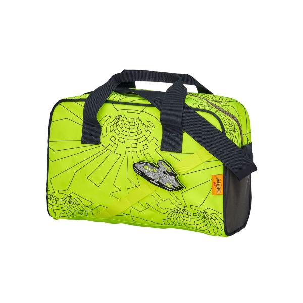 DerDieDas ErgoFlex MAX Exklusiv SUPERFLASH Neon Fighter Schulranzen Set 5tlg.