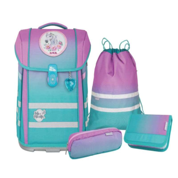 McNeill Schulranzen Set 5tlg. Perfecto (2025) Gradient Blueberry