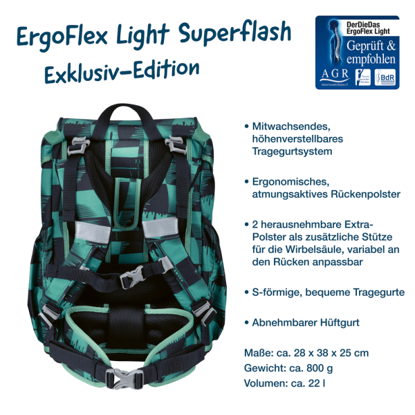 DerDieDas ErgoFlex Light Exklusiv Superflash Super Truck