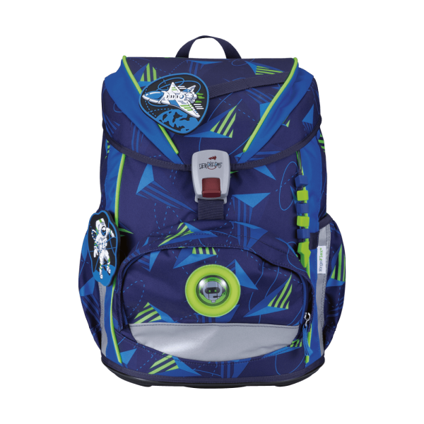 DerDieDas ErgoFlex Light Exklusiv LED Moon Mission  Schulrucksack-Set 5 tlg.