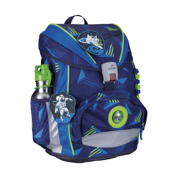 DerDieDas ErgoFlex Light Exklusiv LED Moon Mission  Schulrucksack-Set 5 tlg.