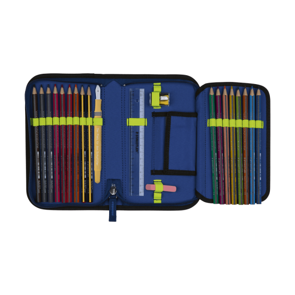 DerDieDas ErgoFlex Easy Neon Crazy Schulranzen-Set