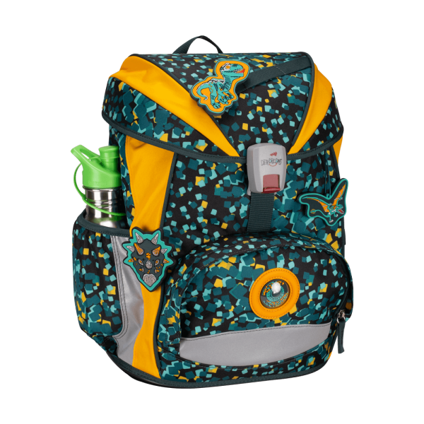 DerDieDas ErgoFlex Light Dino Time  Schulrucksack-Set 5 tlg.